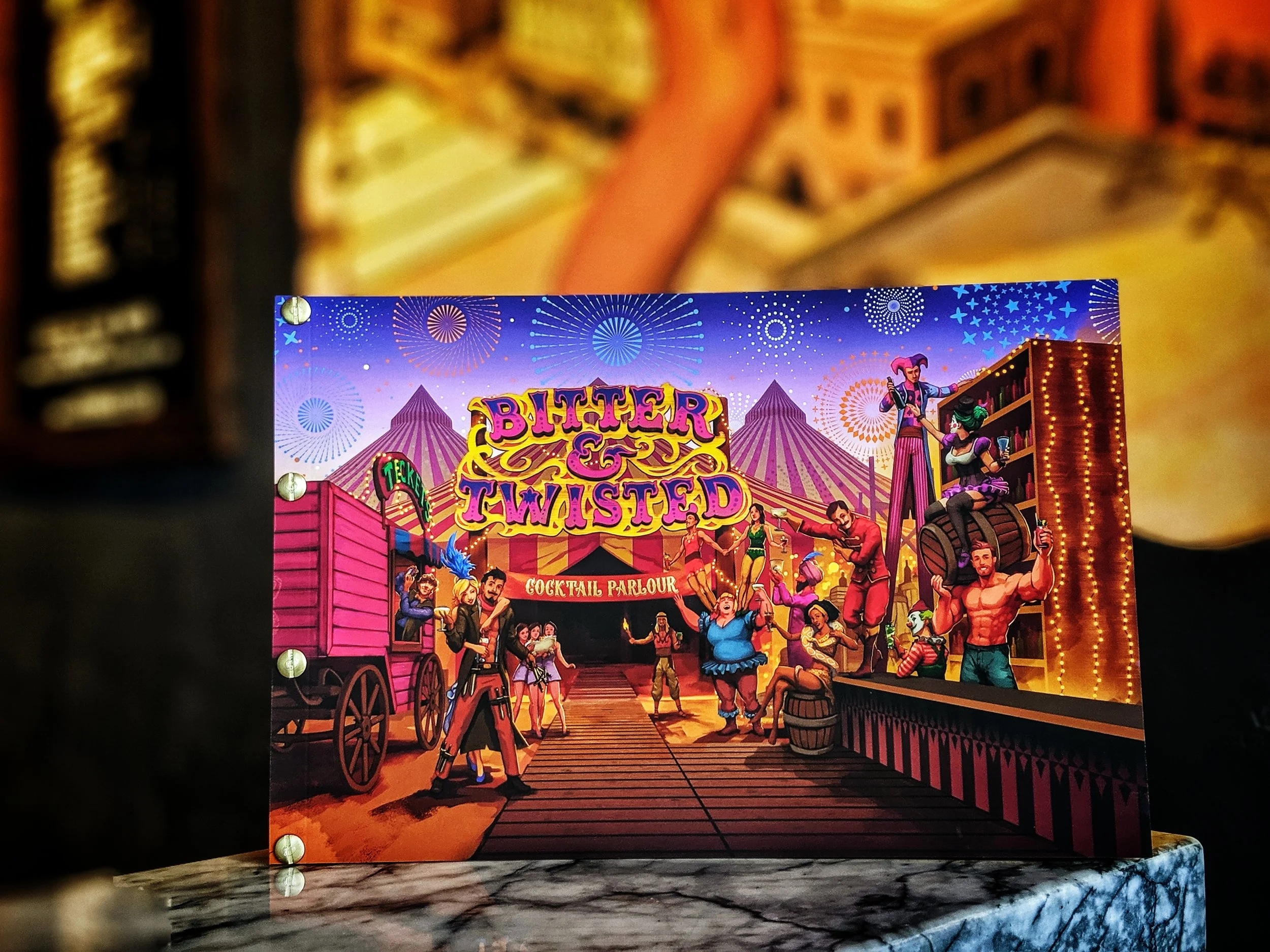 Bitter &amp; Twisted 6th Edition Cocktail Menu 2019