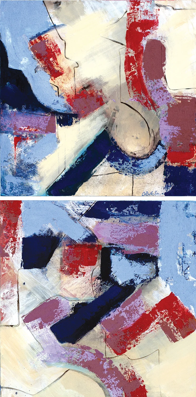 Freedon Land | 20" x 30" panels | Mixed media on canvas
