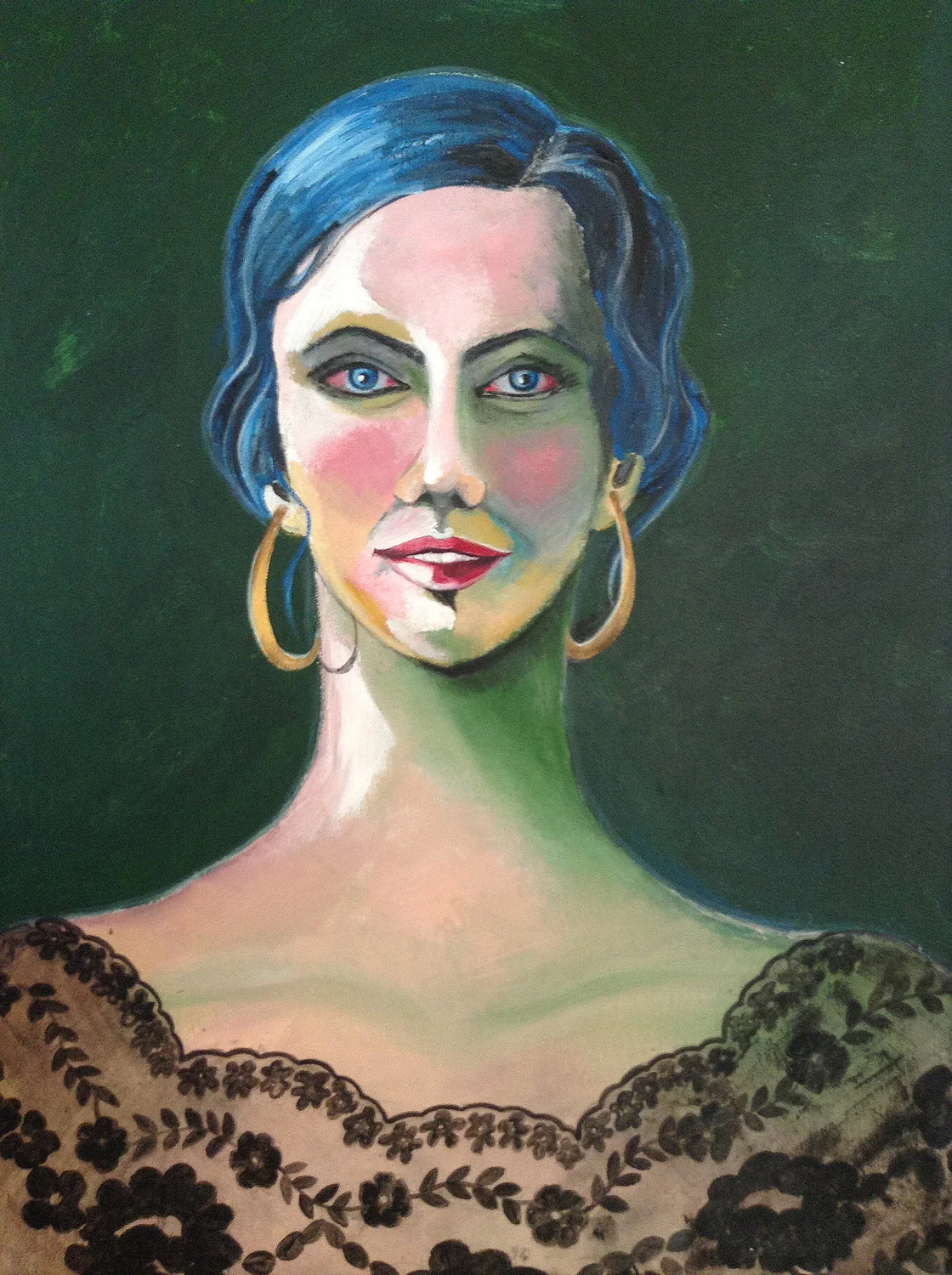 Rosita | 24" x 18" | Acrylic on canvas