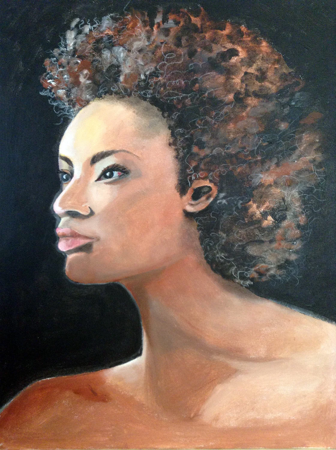 Beauty | 24" x 18" | Acrylic on canvas