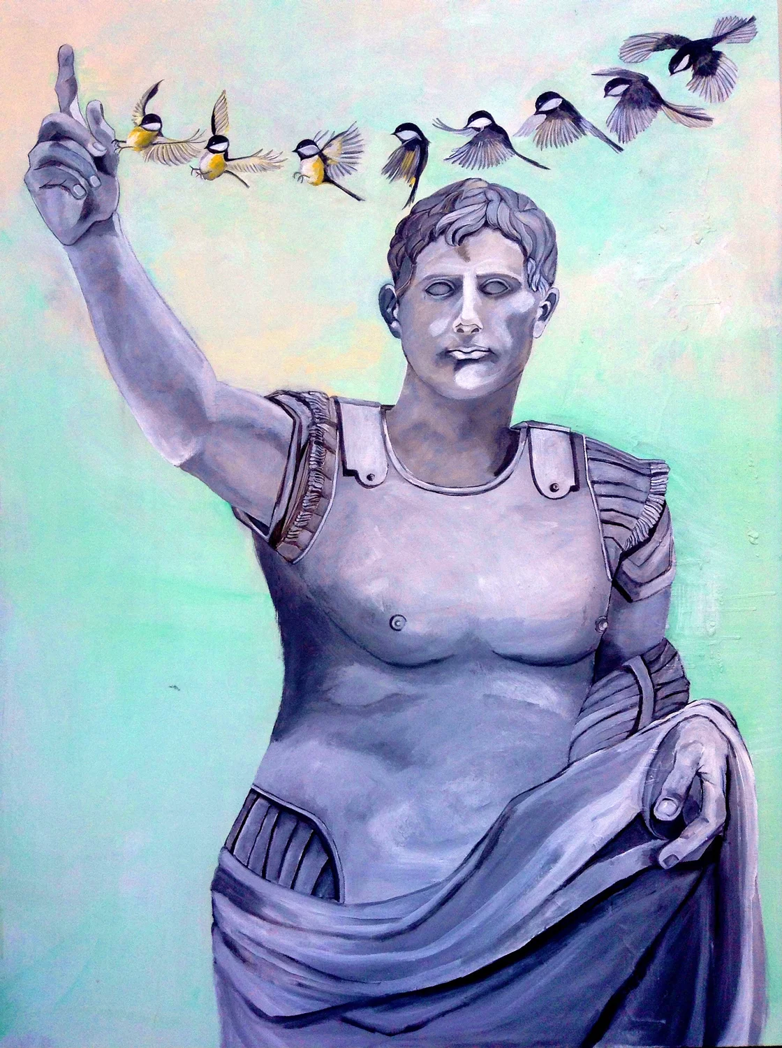 Slow Motion | 48" x 36" | Acrylic on canvas