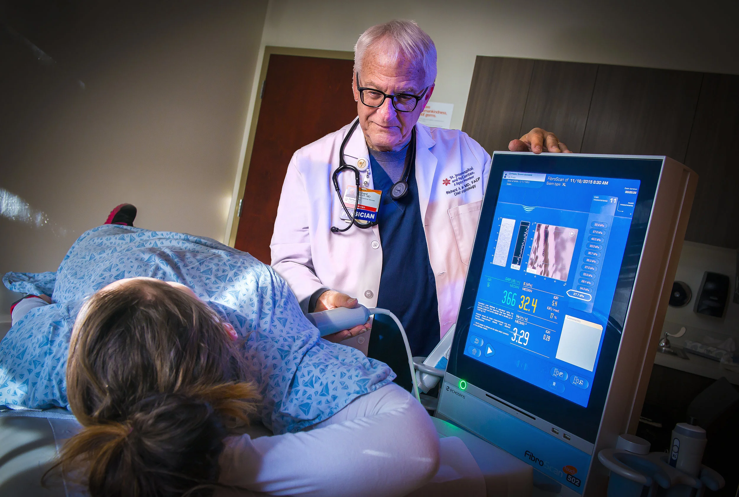 Richard Manch, MD, Chief of Hepatology, St. Joseph's Hospital