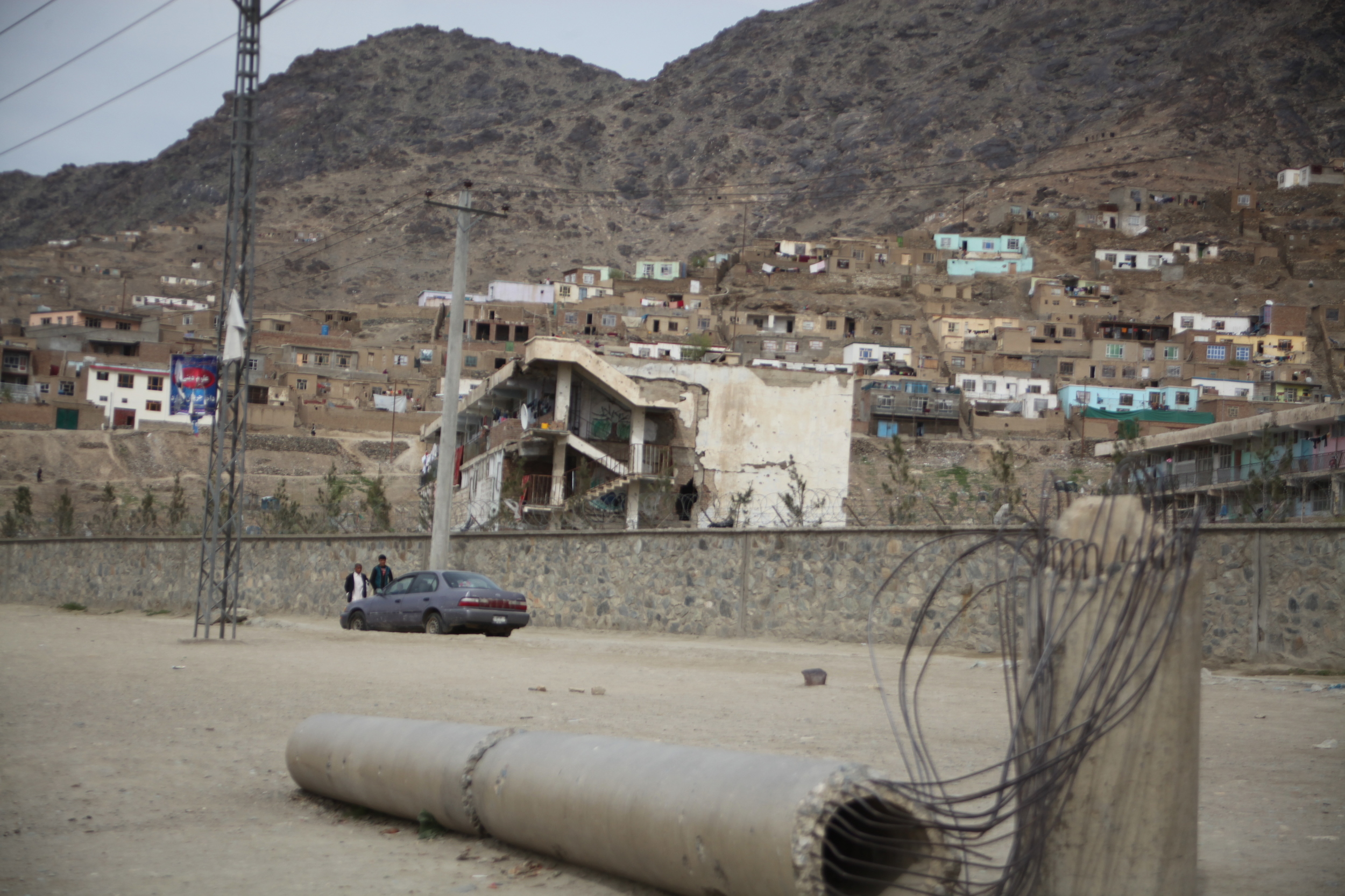   Another Soviet infrastructural project, the Polytechnic University in Kabul is still holding classes despite the fact that its campus was badly damaged when the Taliban took the city. Inside these walls students learn about welding, car repair, and