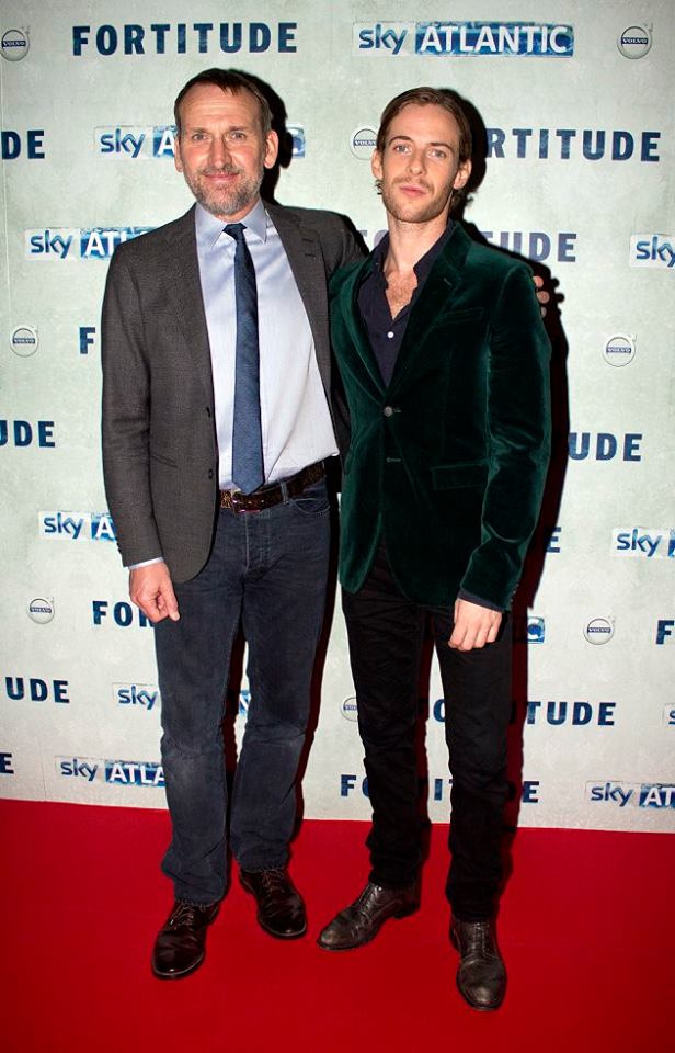 Christopher Eccleston & Luke Treadaway - Fortitude 2015