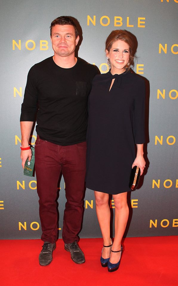 Brian O' Driscoll & Amy Huberman - Noble 2014