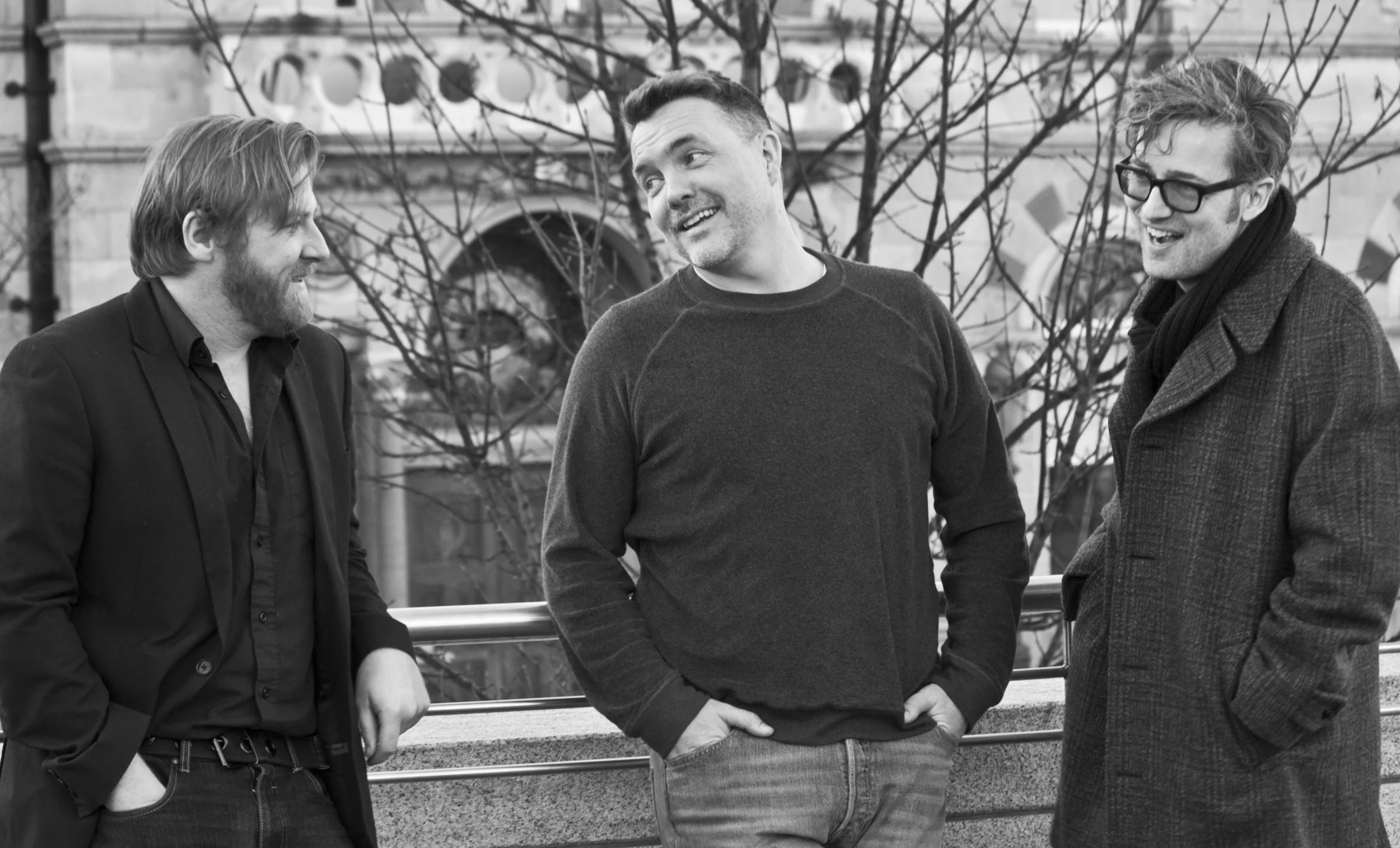 Rory Gleeson, Ciarán McMenamin & Karl Geary