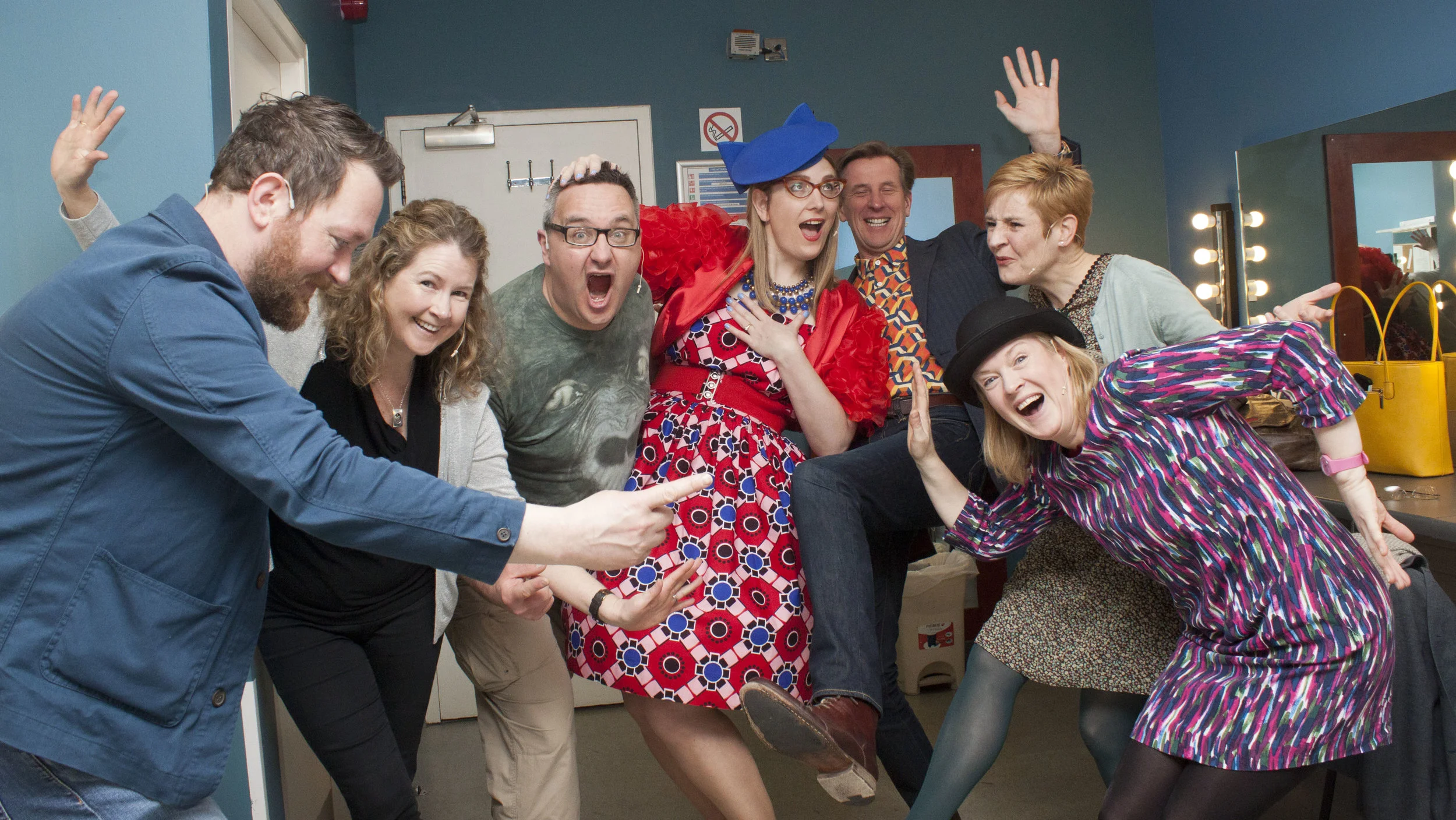 Chris Judge, Niamh Sharkey, Oisín McGann, Sarah McIntyre, Philip Reeve, Margaret Suggs & Sarah Webb