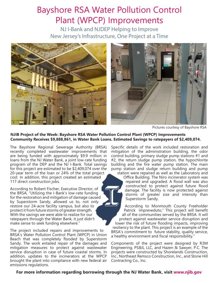 NJ IBank Features Bayshore RSA Water Pollution Control Plant as their Project of the Week.png