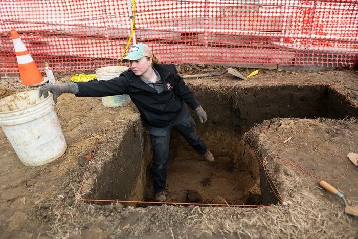 At Croft Farm in Cherry Hill, these archaeologists are searching for artifacts from the Underground Railroad