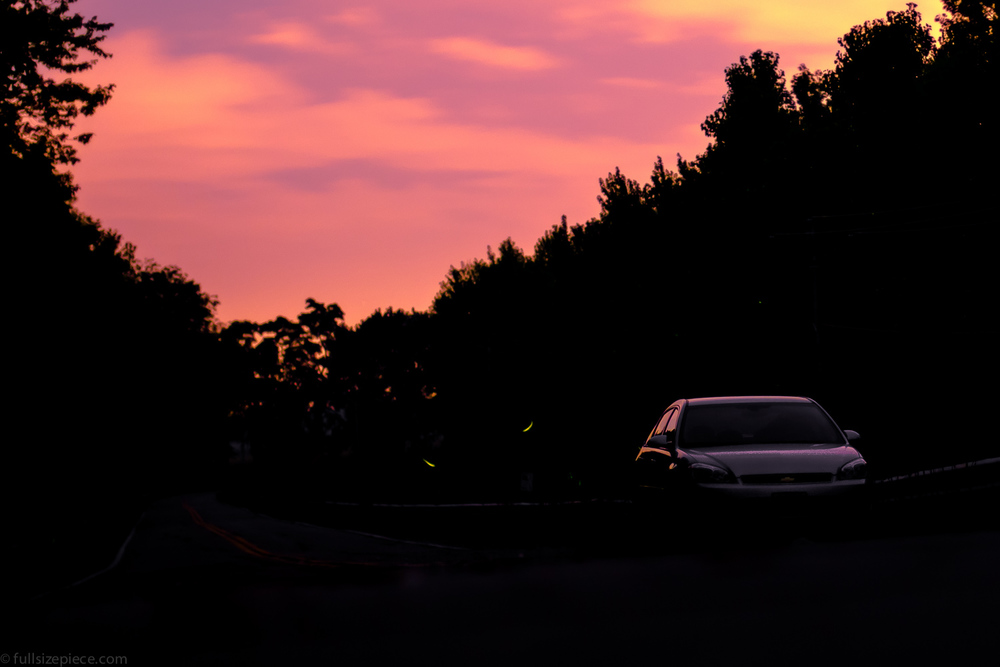 Dusk at the take-out.