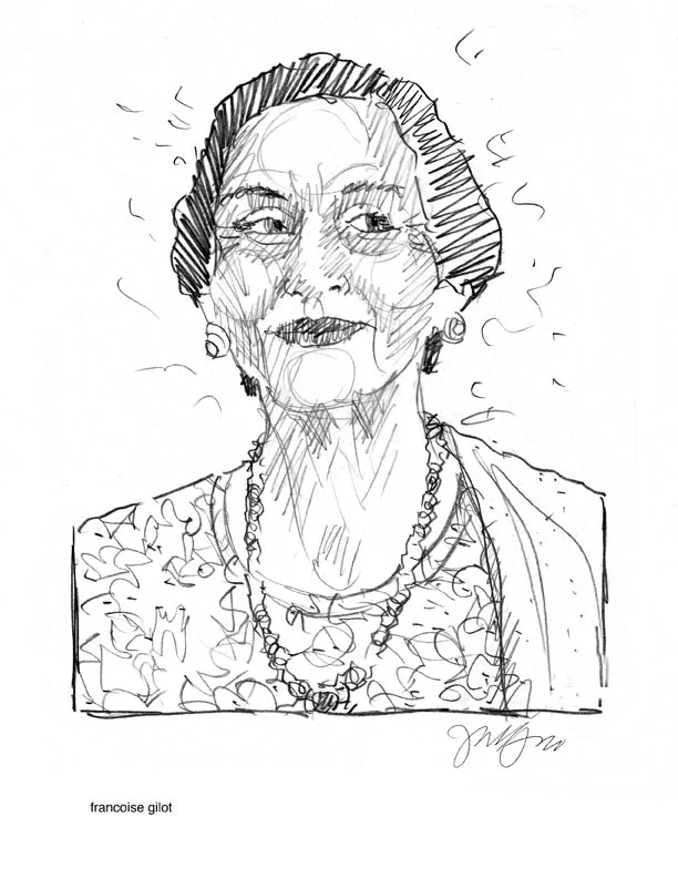 francoise-gilot-1-drawing-by-jan-gero.jpg
