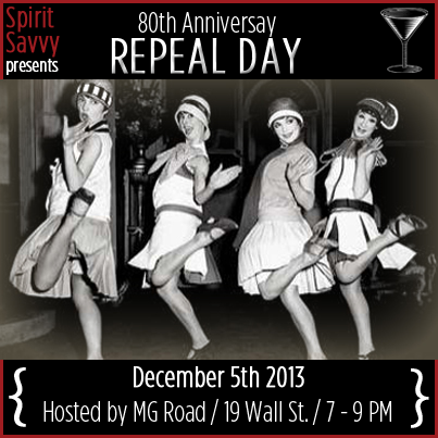 Spirit Savvy produced 80th Anniversary of Repeal Day Event in Asheville NC. 