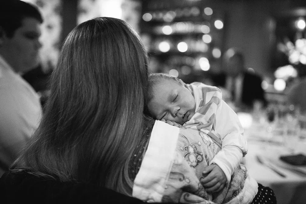 Couldn't resist including this sweet pic of our nephew — one of the most popular guests at the wedding :)