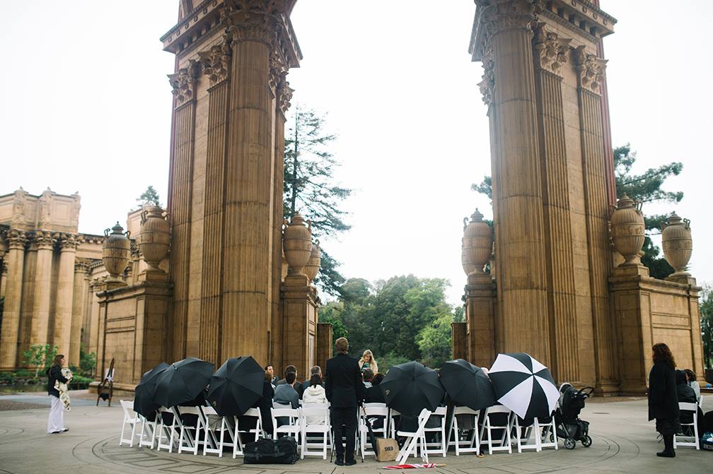 Love this shot of all the umbrellas