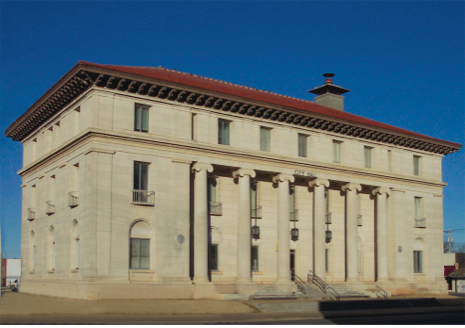 Federal Building in Chickasha, Okla.