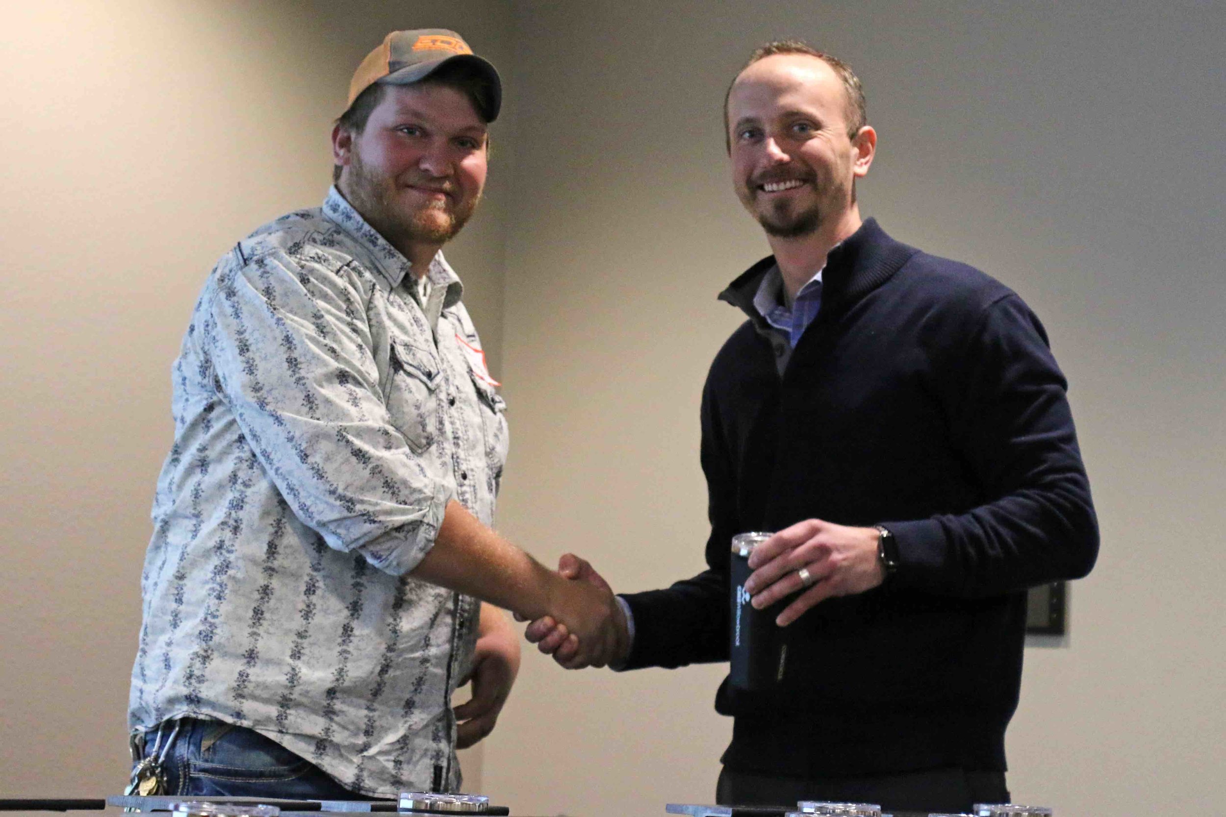 Mike Hixson, Ideal Team Player Award Winner