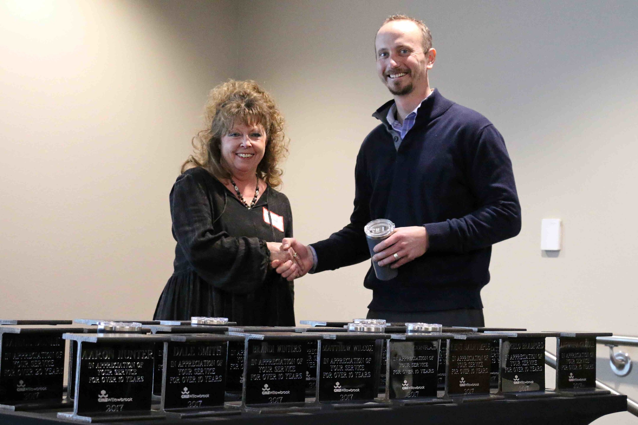 Traca Conrad, Ideal Team Player Award Winner