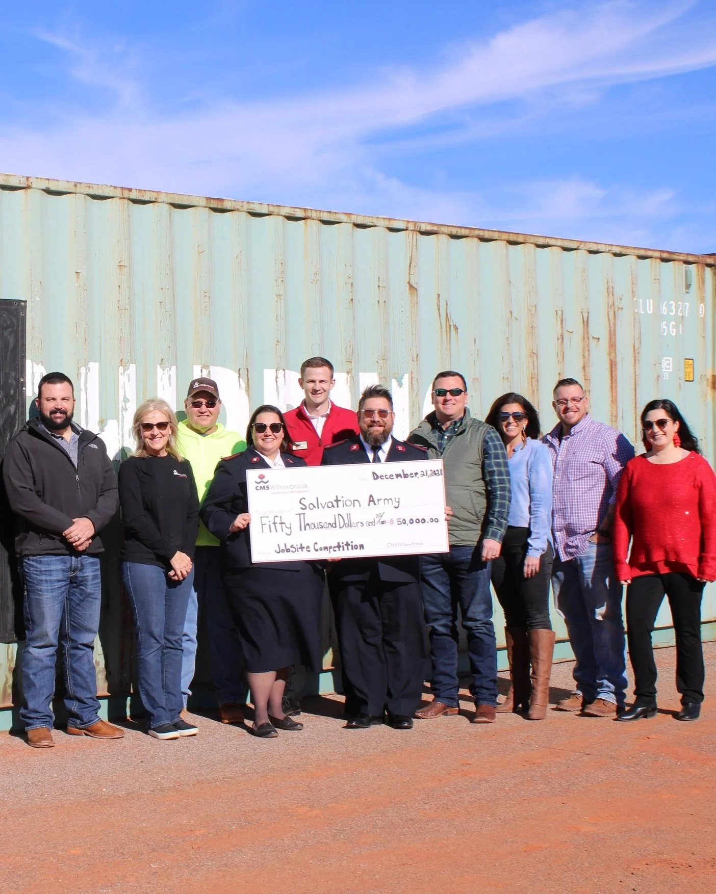 CMSWillowbrook Jobsite Competition Provides Hope For The Salvation Army