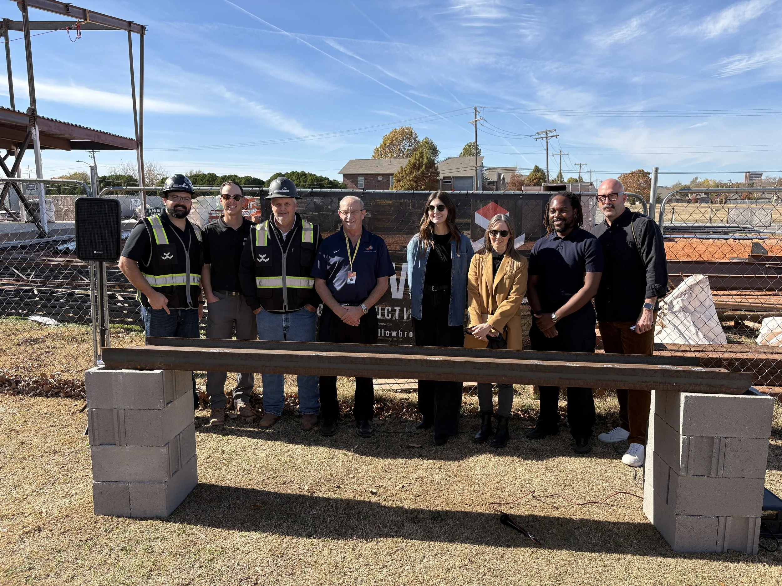 Topping out triumph at Douglass High School
