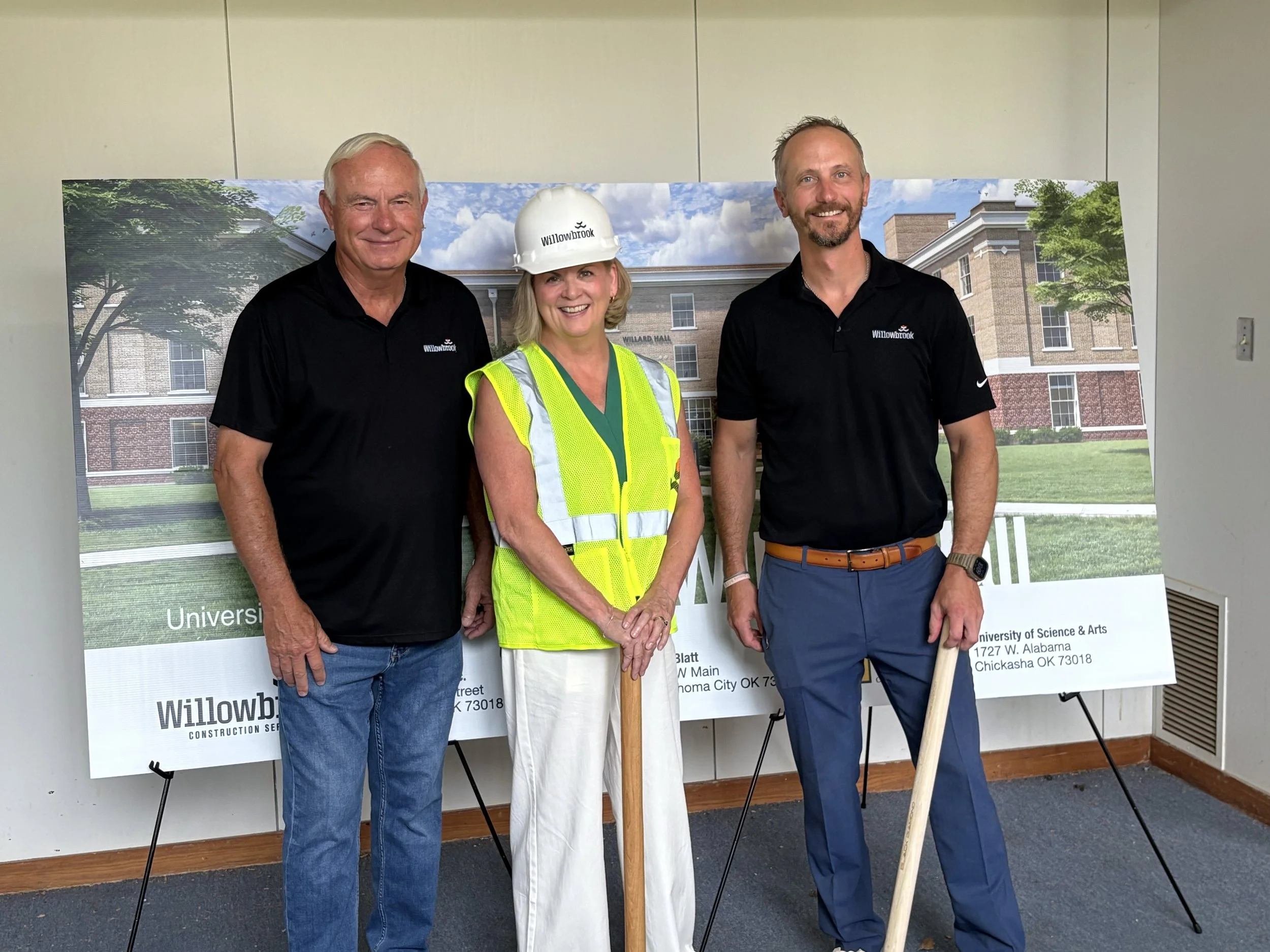 Willard Hall gets underway