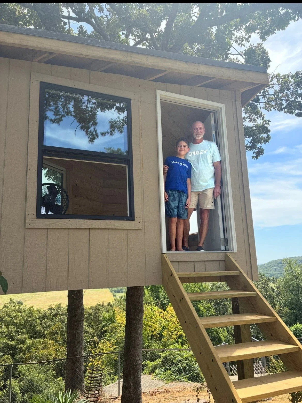 Fellow construction teams in Oklahoma help make a wish come true