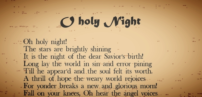 O Holy Night — GCC