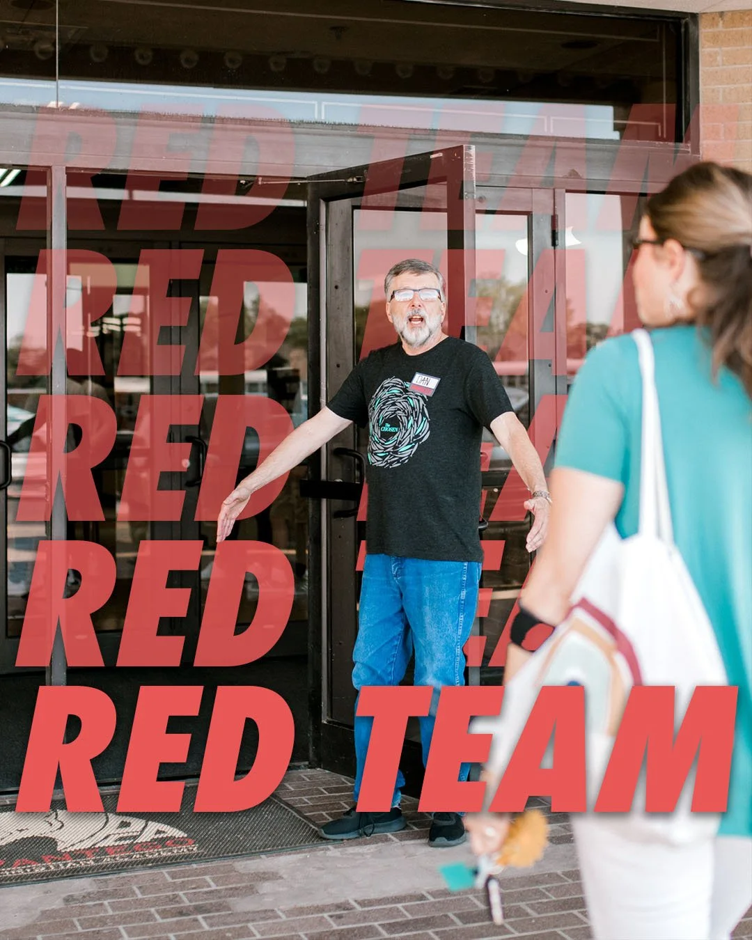 Red Team week, thanks for serving #together