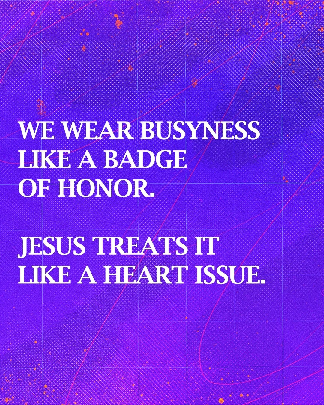 Sunday Recap...
Sometimes we have to say &ldquo;no&rdquo; to the good things, so we can say &ldquo;yes&rdquo; to the God things.