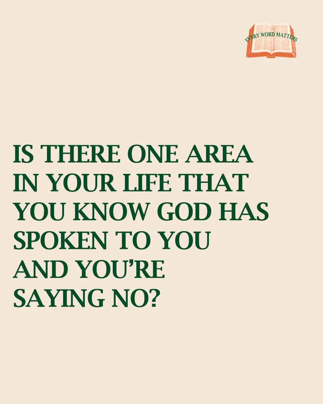 Sunday Recap...
The greatest gift we can give to the people who love and depend on
us the most is our obedience to God