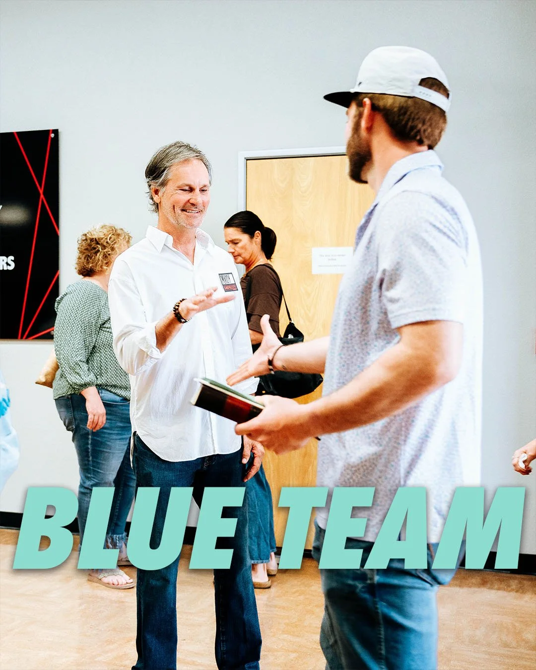 Blue team week, thanks for serving #together