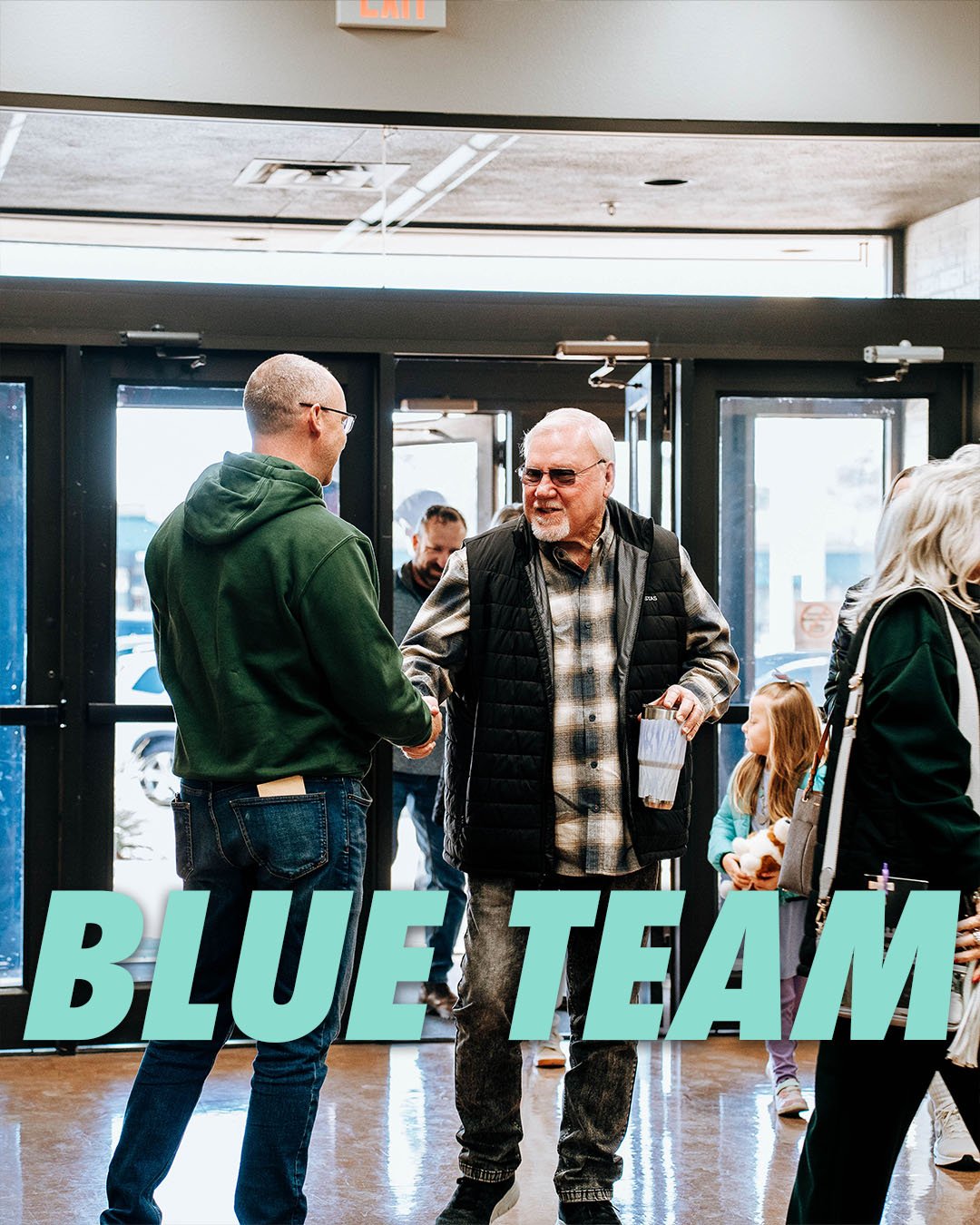 Blue team week, thanks for serving!