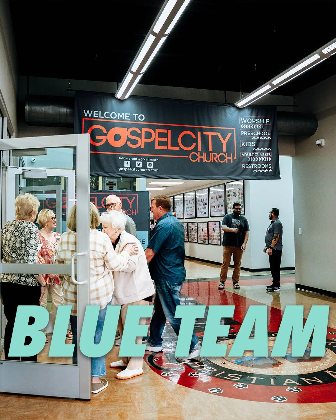 Blue Team week, thanks for serving #together