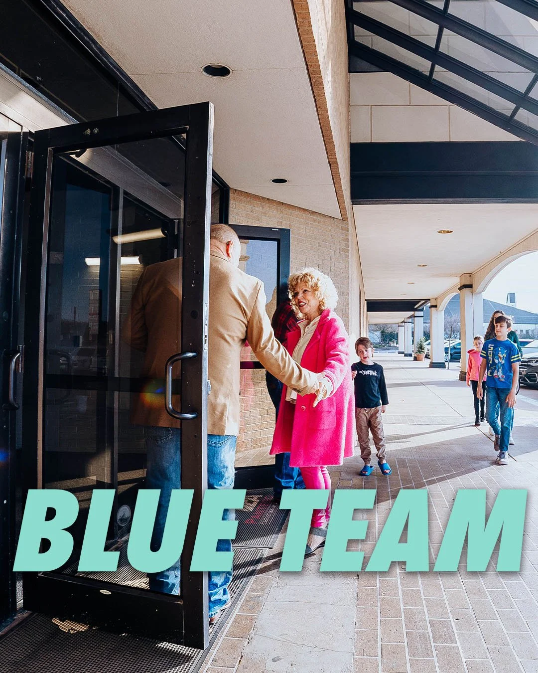 Blue Team week, thanks for serving #together