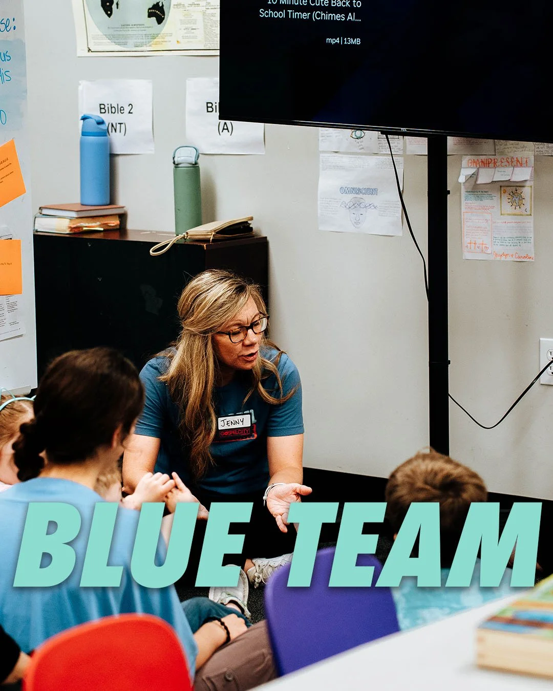 Blue team week, thanks for serving #together