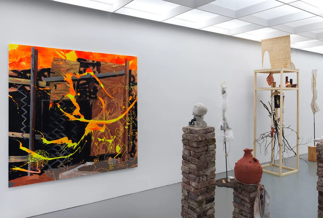 Installation view of "Unlearn" at Fons Welters Gallery