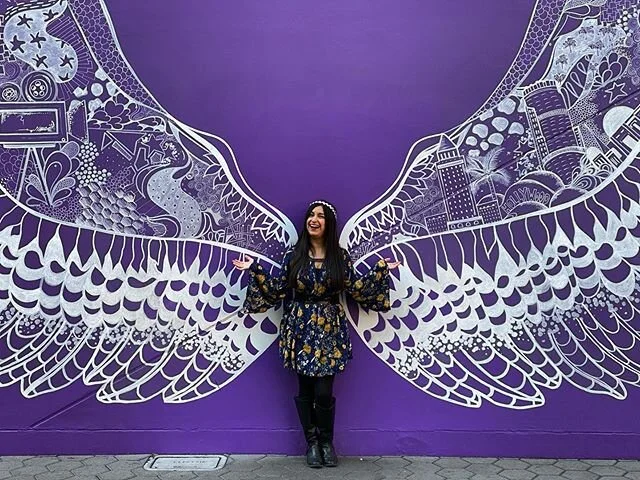 Lily and Quorra told me I needed wings ❤️