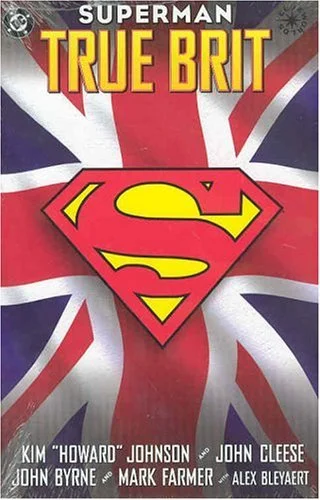 Superman: True Brit (Cover art from DC Comics. Licensed under Fair Use of copyrighted material in the context of Superman: True Brit via Wikipedia .)