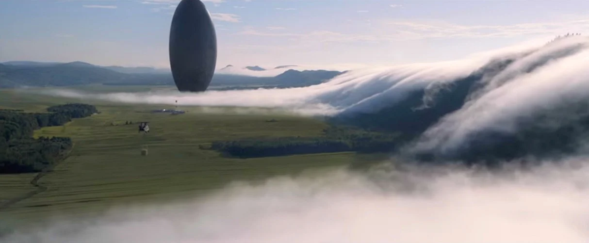 The boys are back in town! Still image from Arrival (2016) property of Paramount Pictures.