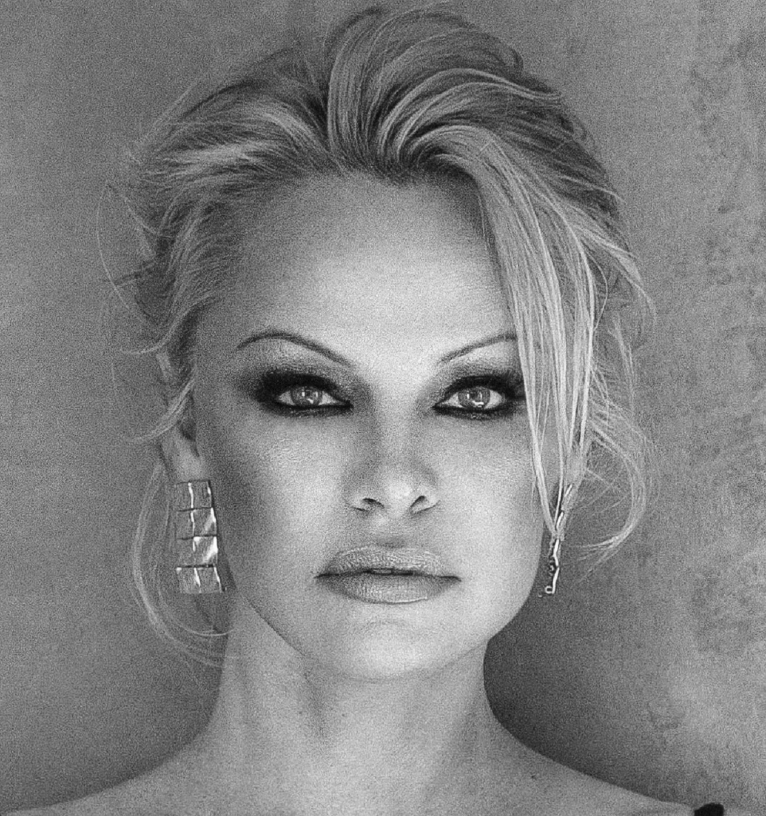 Pamela Anderson, photographed by Carmelo Redondo in the South of France in April 2019