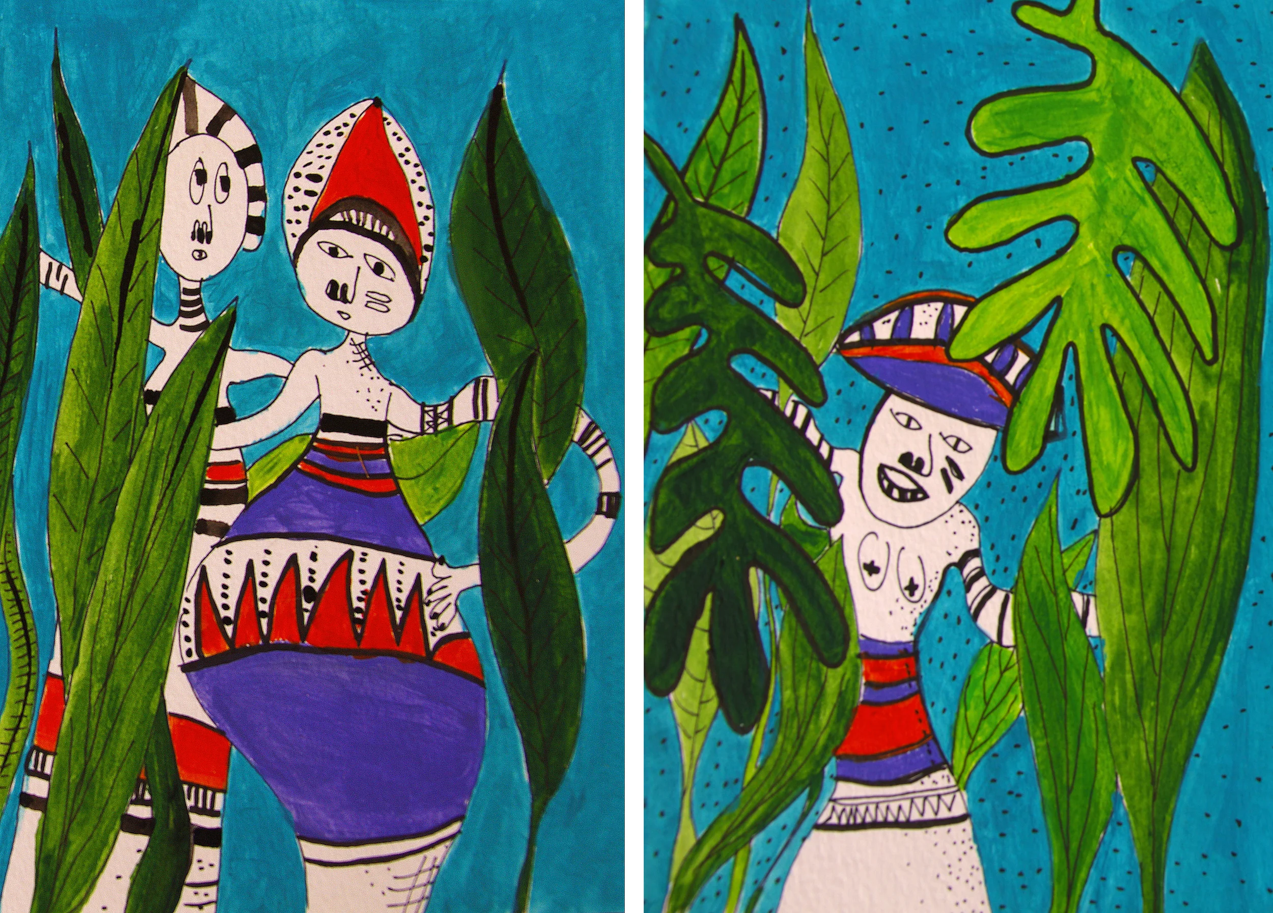 Tahitian Convicts #9 and #10
