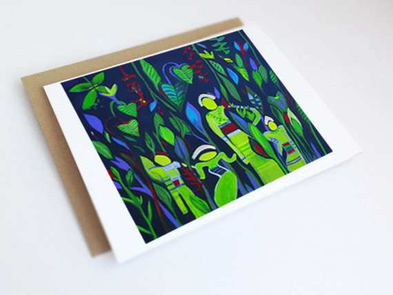 Tahitian Convicts in the Jungle #2