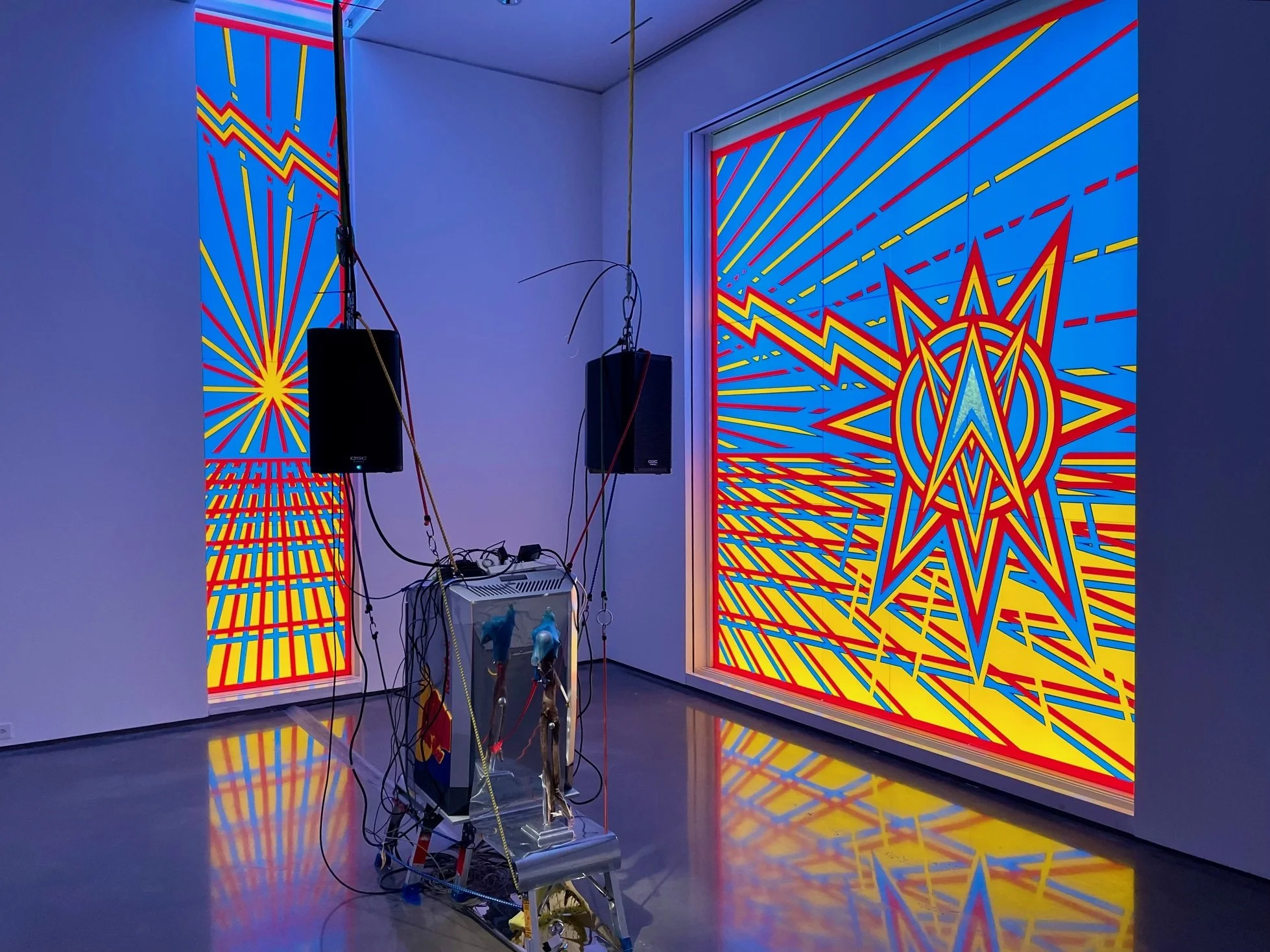 Lothar Osterburg at Pamela Salisbury and 'Spillover' and 'Promenade' at Hessel Museum of Art.