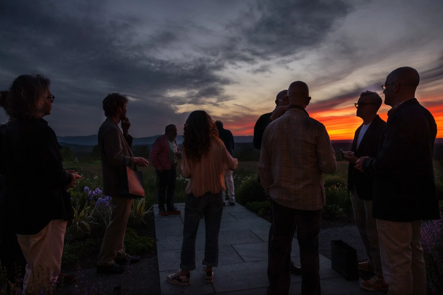 We had some sunset magic.
