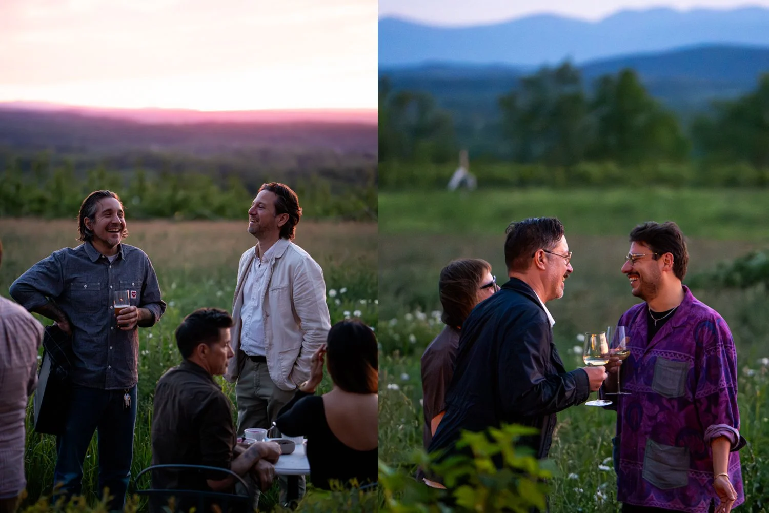 Chris Mottalini and Christopher Kurtz.  Gala Vedugo,  Ben Tischer, and Andrew Green.