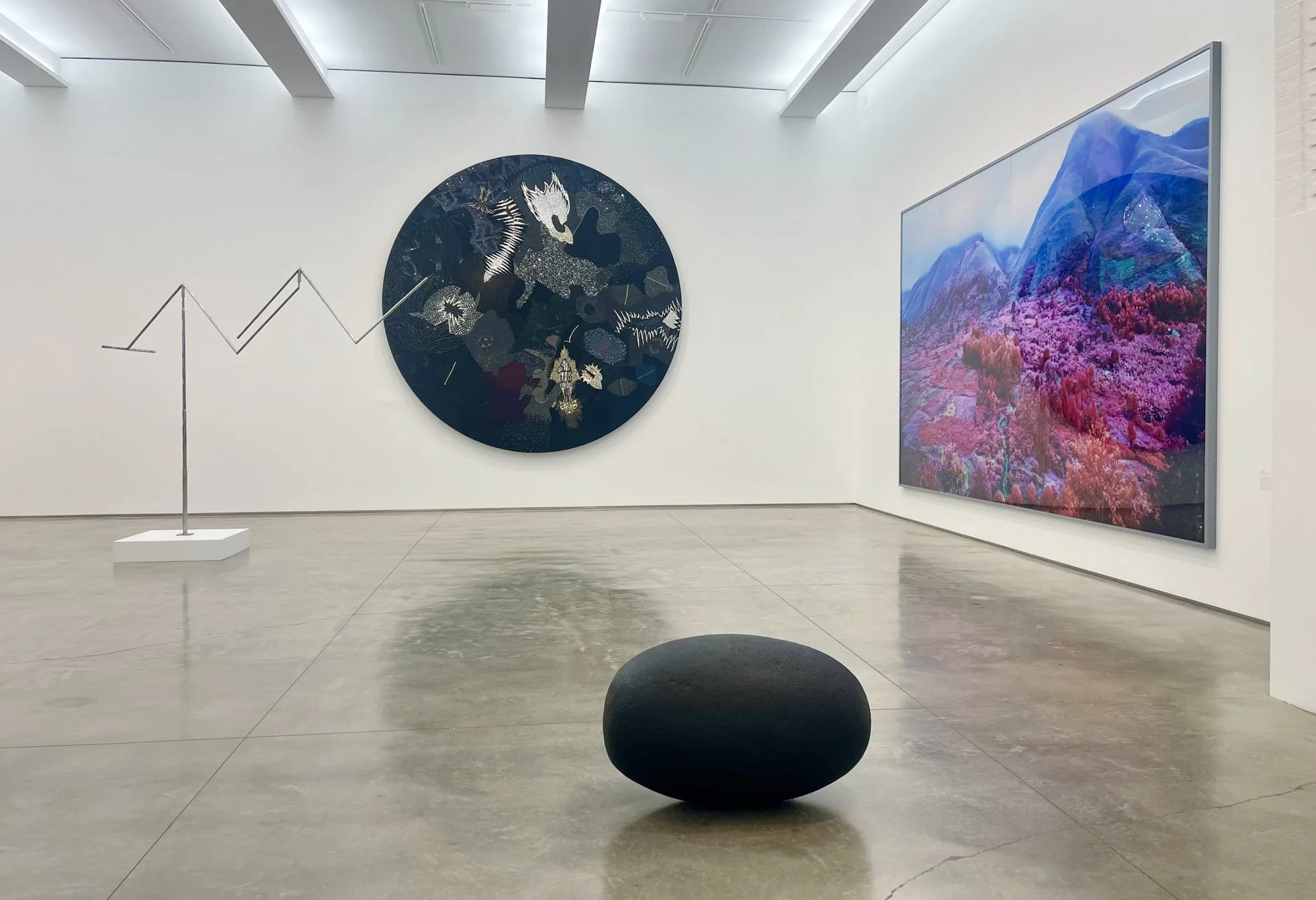 MODUS OPERANDI, TOMASHI JACKSON AND ROBERT RAUSCHENBERG: THE CATCH ONE, PAINT YOUR LIFE!, and A LINE, A SHAPE, A TOOL.  