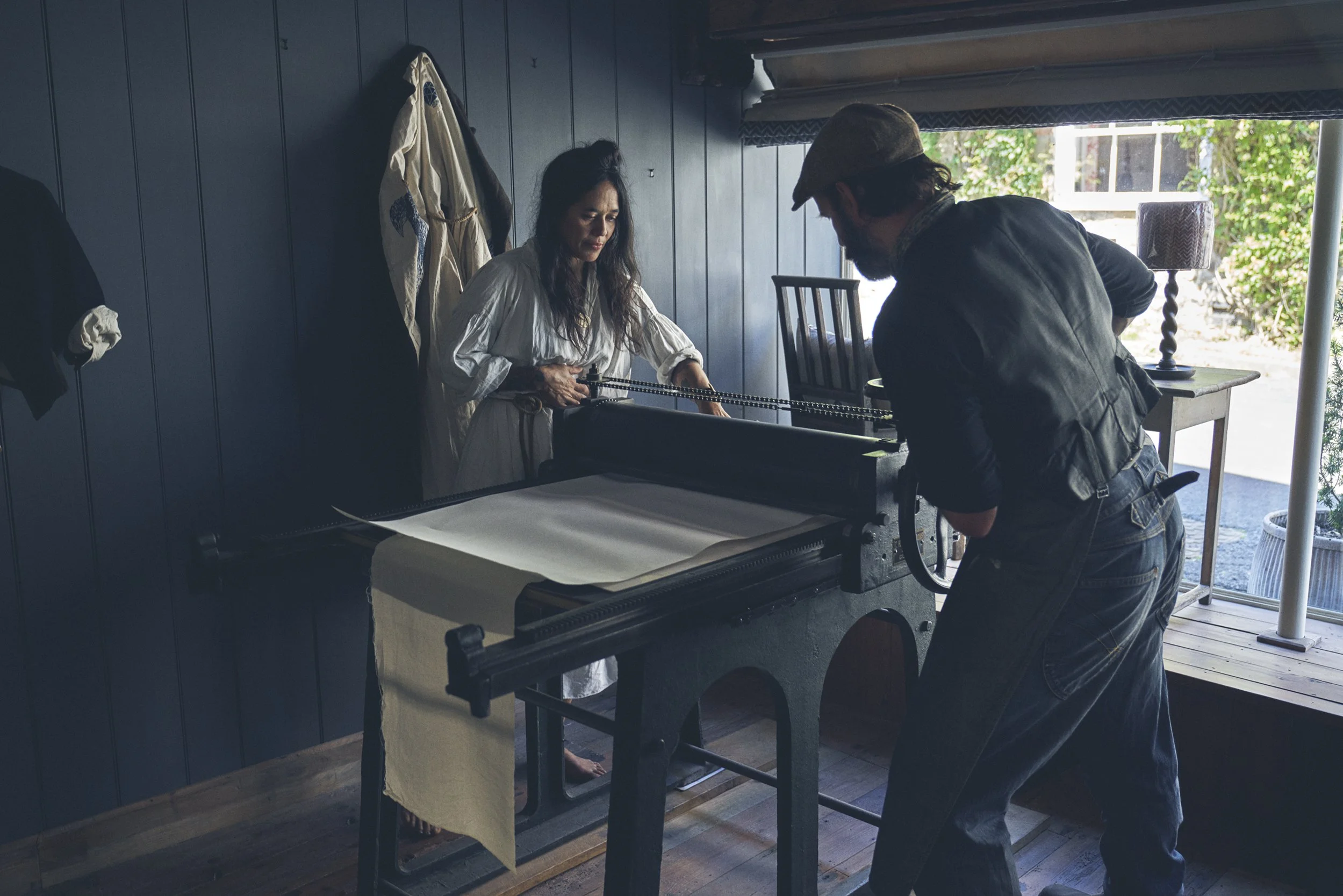 A MAGICAL NARRATIVE BONFIELD BLOCK PRINTERS Upstate Diary — Upstate