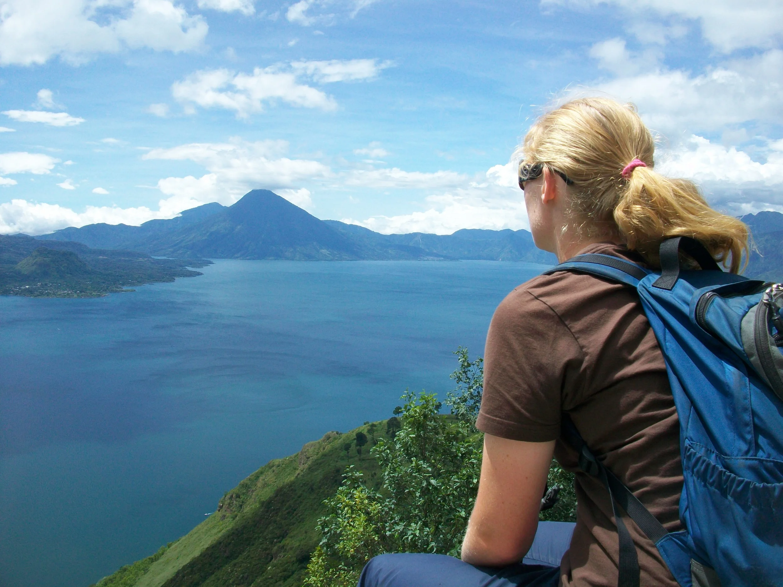 GUAT - girl overlooking lake.JPG