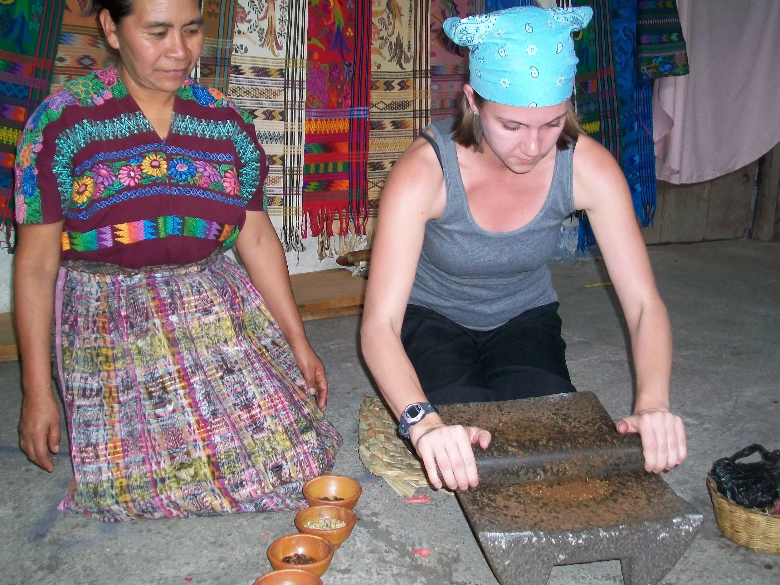 GUAT - Jerri at womens coop.JPG