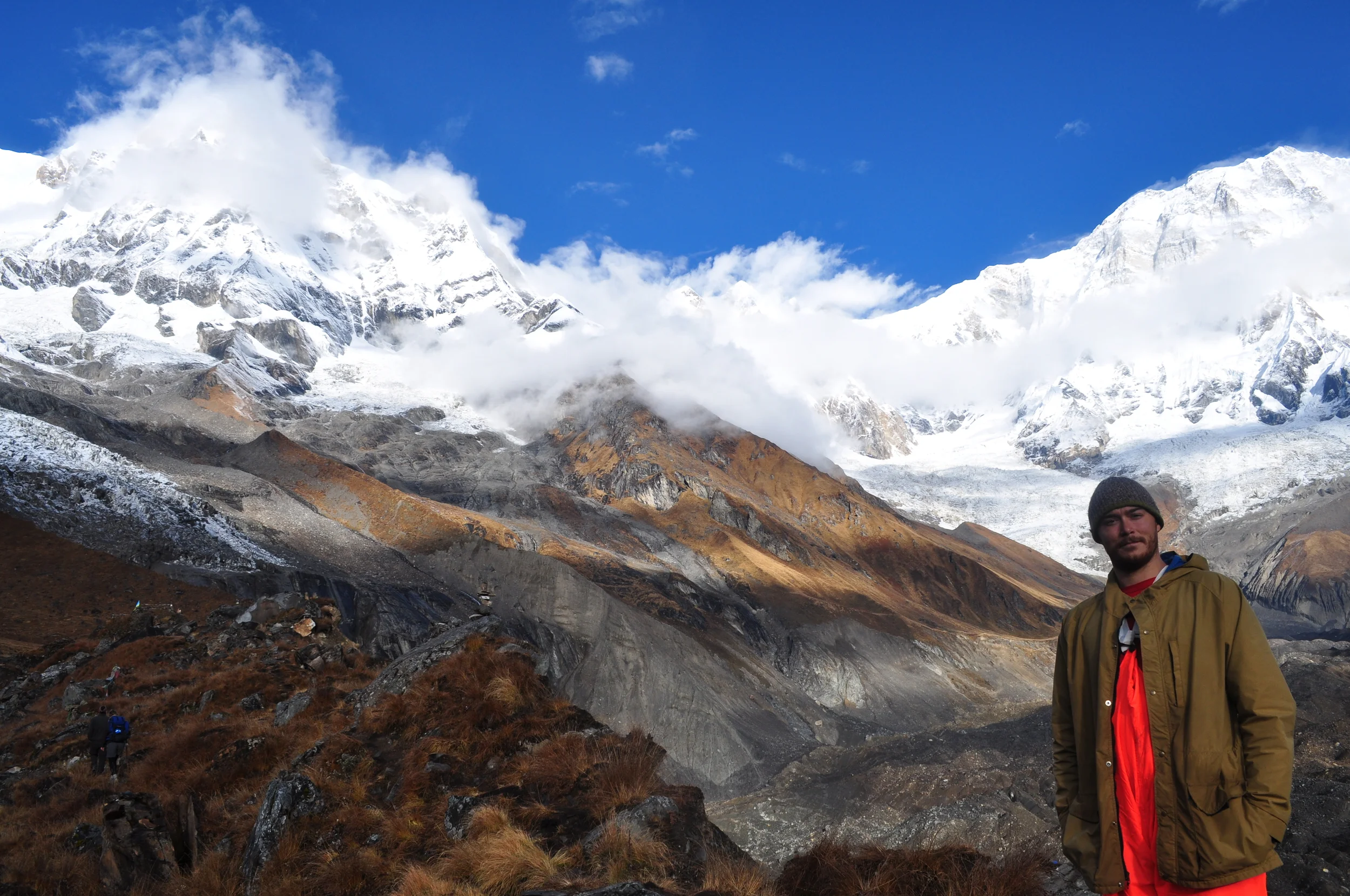 Clint at base camp.JPG