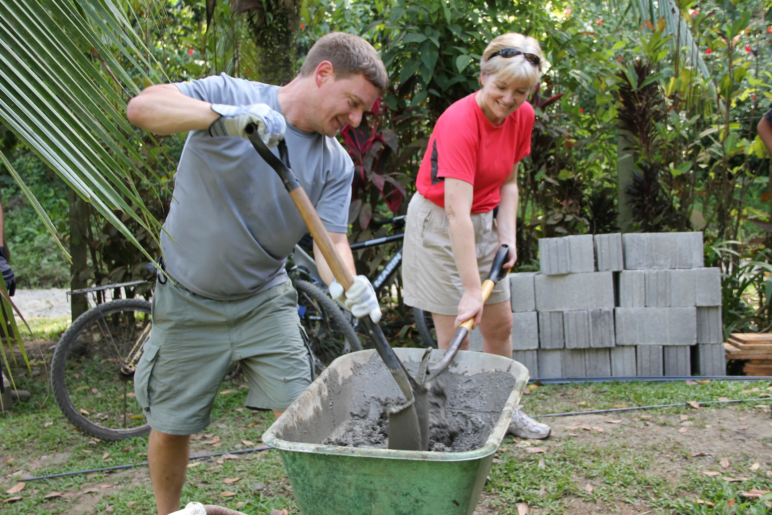 Doug & Janet wheelbarrow.JPG